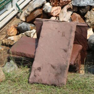 หินแผ่นทางเดิน 80x40 ซม แผ่นละ